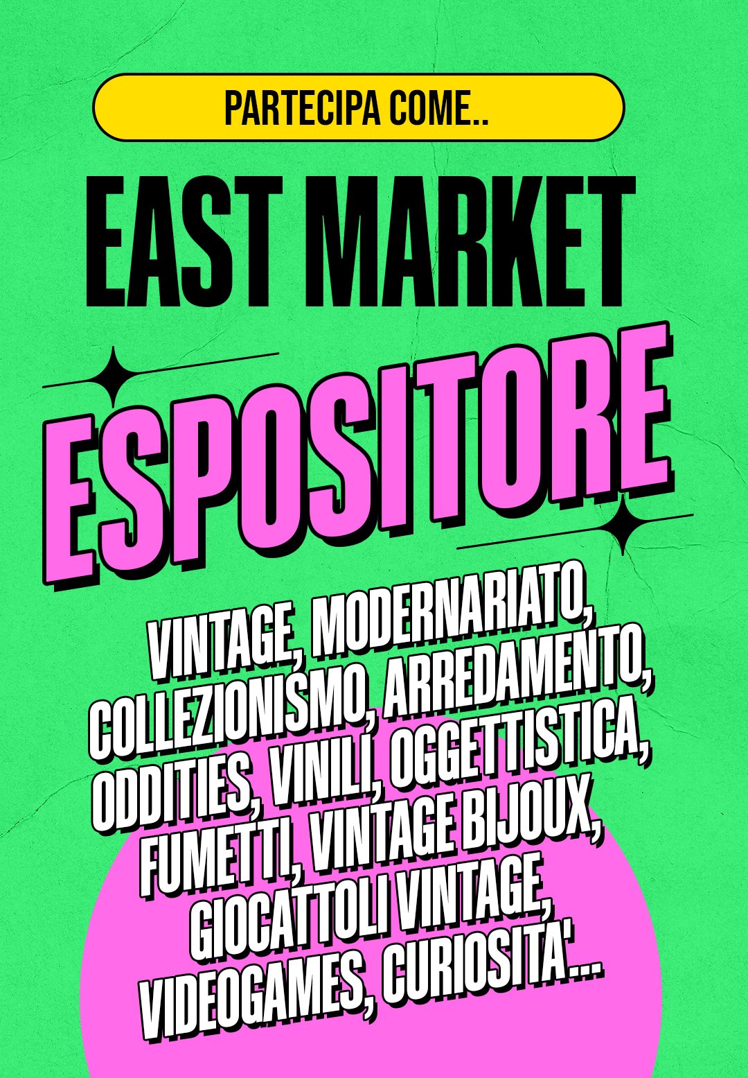 East market espositore